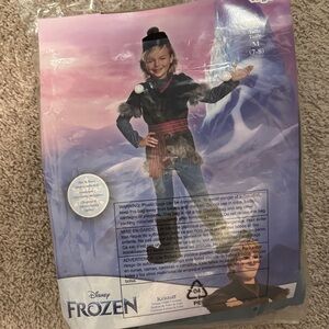 Disney Frozen Kristoff Kids Outfit - Black and Pink